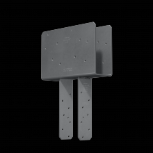 Simpson Strong-Tie CCQ3-4SDS2.5 - CCQ Column Cap for 3-1/8 in. Beam, 4x Post with Strong-Drive® SDS Screws