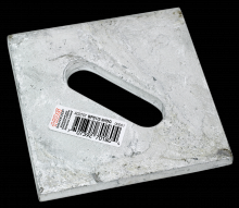 Simpson Strong-Tie BPS 1/2-3HDG - BPS 3 in. x 3 in. HDG Slotted Bearing Plate with 1/2 in. Bolt Dia.