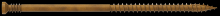 Simpson Strong-Tie FT09400MB - Finish Trim Screw - #9 x 4 in. T15, Trim-Head, Quik Guard®, Tan (1000-Qty)