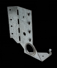 Simpson Strong-Tie LSSJ26RZ - LSSJ™ ZMAX® Face-Mount Adjustable Light Slopeable/Skewable Jack Hanger for 2x6, Right