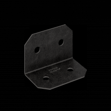 Simpson Strong-Tie APVA6 - Outdoor Accents® Avant Collection™ ZMAX®, Black Powder-Coated 90° Angle for 6x