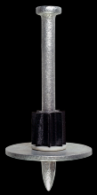 Simpson Strong-Tie PDPAWL-225 - PDPAWL.157-in. x 2-1/4-in. Powder-Actuated Pin with 1-in. Washer (100-Qty)