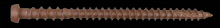 Simpson Strong-Tie DCU234RDR70 - Deck-Drive™ DCU COMPOSITE Screw - #10 x 2-3/4 in. T20, Quik Guard®, Red (70-Qty)