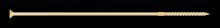 Simpson Strong-Tie SDCP271400 - Strong-Drive® SDCP TIMBER-CP Screw - 0.394 in. x 14 in. T40, Yellow Zinc (150-Qty)