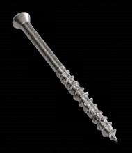 Simpson Strong-Tie T07225WP-RP85 - Deck-Drive™ DWP WOOD SS Screw - #7 x 2-1/4 in. T15, Trim Head, Type 316 (85-Qty)