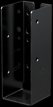 Simpson Strong-Tie APLH1.75-6 - Outdoor Accents® ZMAX®, Black Lt. Joist Hanger for 1-3/4 x 6 Rough Cedar