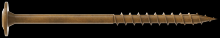 Simpson Strong-Tie CBT08212R200 - Wafer-Head Construction Screw - #8 x 2-1/2 in. T20, Quik Guard®, Tan (200-Qty)