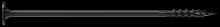 Simpson Strong-Tie SDW22634-R50 - Strong-Drive® SDW™ EWP-PLY Screw - .220 in. x 6-3/4 in. T40 6-Lobe, E-coat® (50-Qty)
