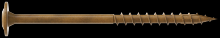 Simpson Strong-Tie CBT08212MB - Wafer-Head Construction Screw - #8 x 2-1/2 in. T20, Quik Guard®, Tan (1750-Qty)
