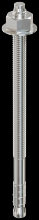 Simpson Strong-Tie STB2-508124SS - Strong-Bolt® 2 - 1/2 in. x 8-1/2 in. Type 304 Stainless-Steel Wedge Anchor (25-Qty)