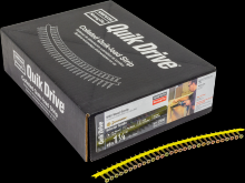 Simpson Strong-Tie WSC114S-17 - WSC Wood Screw (Collated) - #8 x 1-1/4 in. #2 Square, Flat Head, Yellow Zinc (2500-Qty)