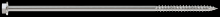 Simpson Strong-Tie SDWH271000SS-R25 - Strong-Drive® SDWH™ TIMBER-HEX SS Screw - 0.275 in. x 10 in. 1/2 Hex, Type 316 (25-Qty)