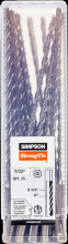 Simpson Strong-Tie MDPL02108-R25 - 7/32 in. x 8-1/4 in. SDS-plus® Shank Drill Bit (25-Qty)
