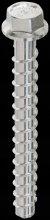 Simpson Strong-Tie THDB62612H4SS - Titen HD® 5/8 in. x 6-1/2 in. Type 304 Stainless Steel Heavy-Duty Screw Anchor (10-Qty)