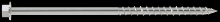 Simpson Strong-Tie SDWH19500SS-R100 - Strong-Drive® SDWH™ TIMBER-HEX SS Screw - 0.185 in. x 5 in. 5/16 Hex, Type 316 (100-Qty)