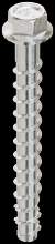 Simpson Strong-Tie THD37400H4SS - Titen HD® 3/8 in. x 4 in. Type 304 Stainless Steel Heavy-Duty Screw Anchor (50-Qty)