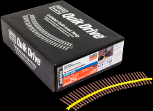 Simpson Strong-Tie DCU234SRD - Deck-Drive™ DCU COMPOSITE Screw (Collated) - #10 x 2-3/4 in. Quik Guard® Red (1000-Qty)