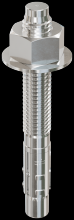Simpson Strong-Tie STB2-625004SS - Strong-Bolt® 2 - 5/8 in. x 5 in. Type 304 Stainless-Steel Wedge Anchor (20-Qty)