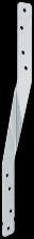 Simpson Strong-Tie HTSQ16SS-SDS - HTSQ 16-in. 14-Gauge Stainless Steel Heavy Twist Strap with Screws