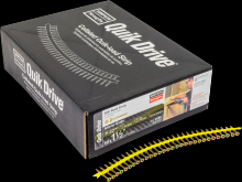 Simpson Strong-Tie WSC112S - WSC Wood Screw (Collated) - #8 x 1-1/2 in. #2 Square, Flat Head, Yellow Zinc (2000-Qty)