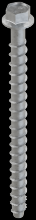 Simpson Strong-Tie THD37600HMG - Titen HD® 3/8 in. x 6 in. Mechanically Galvanized Heavy-Duty Screw Anchor (50-Qty)