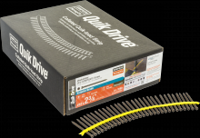 Simpson Strong-Tie DCU234SBR01 - Deck-Drive™ DCU COMPOSITE Screw (Collated) - #10 x 2-3/4 in. Quik Guard® Brown 01 (1000-Qty)