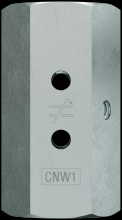 Simpson Strong-Tie CNW1 - CNW 1 in. Coupler Nut with Witness Hole®