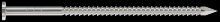 Simpson Strong-Tie S10PTD1 - Preservative-Treated Wood Decking Nail, Ring Shank - 3 in. x .131 in. Type 304 (1 lb.)