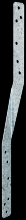 Simpson Strong-Tie HTSQ20ZKT - HTSQ 20-in. 14-Gauge ZMAX® Galvanized Heavy Twist Strap with Screws (30-Qty)