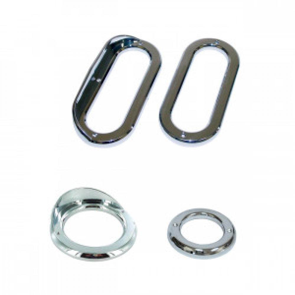 BEZEL FOR OVAL SLD SURFACE MOUNT UNITS