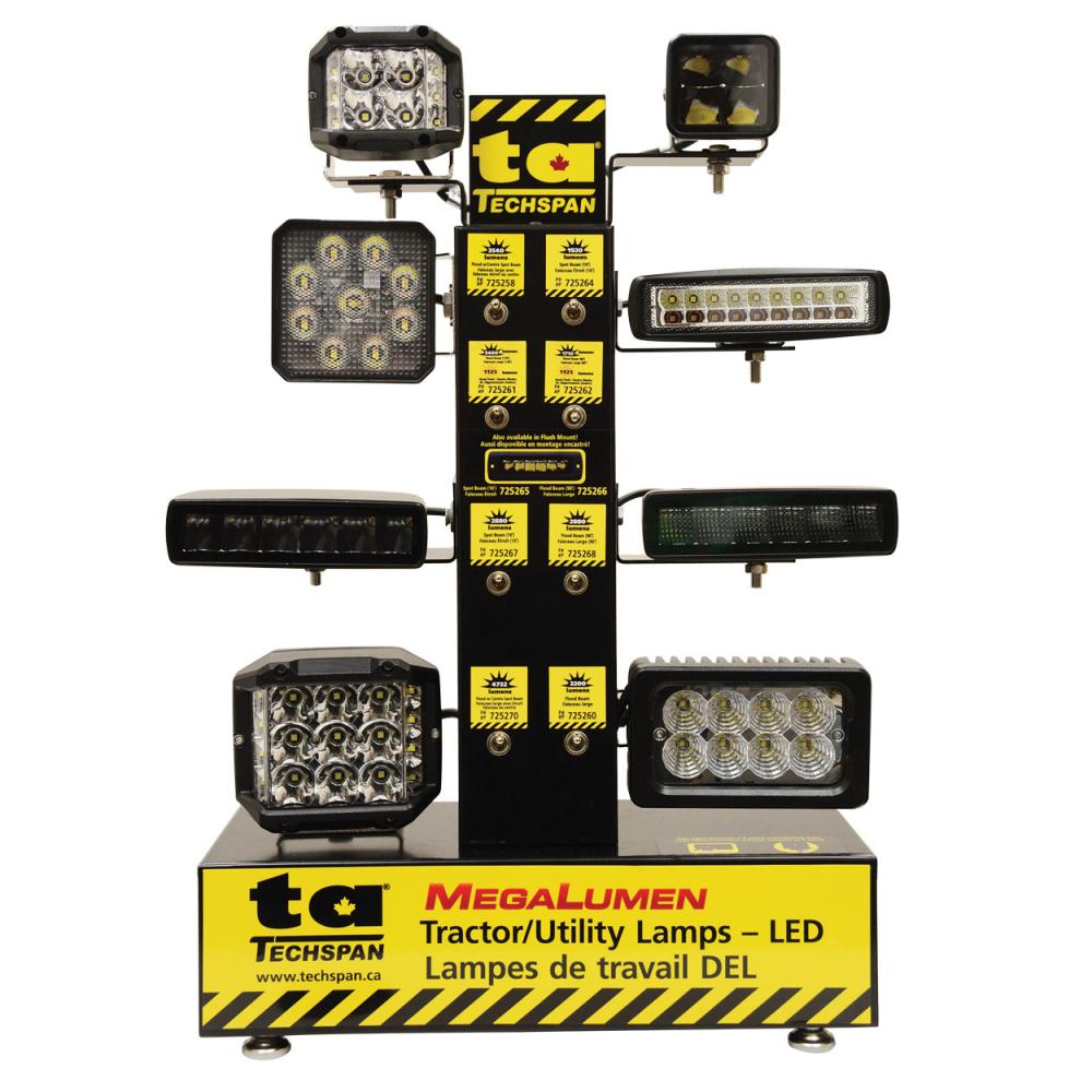 LAMP LED UTILITY 8-LAMP WORKING DISPLAY [V3]