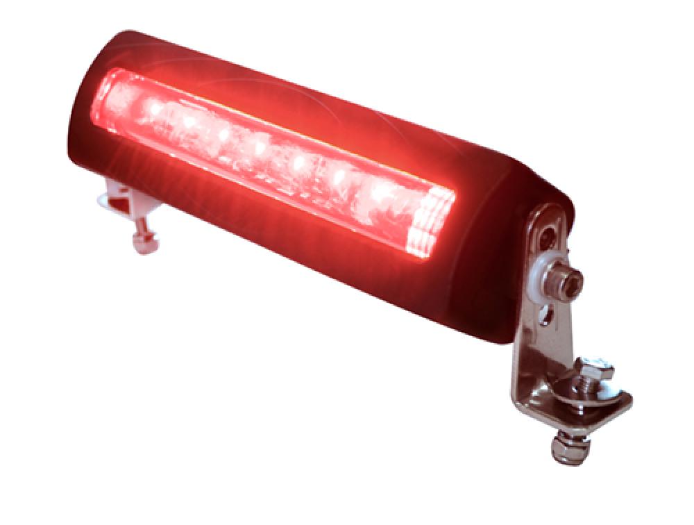 LMP LED FORKLIFT ALUM RECT 554LX LINEAR RED