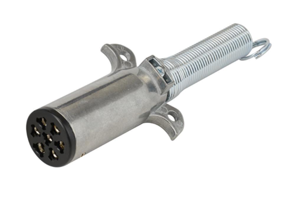 TRLR CONN PLUG MALE WITH SPRING HD 7POLE