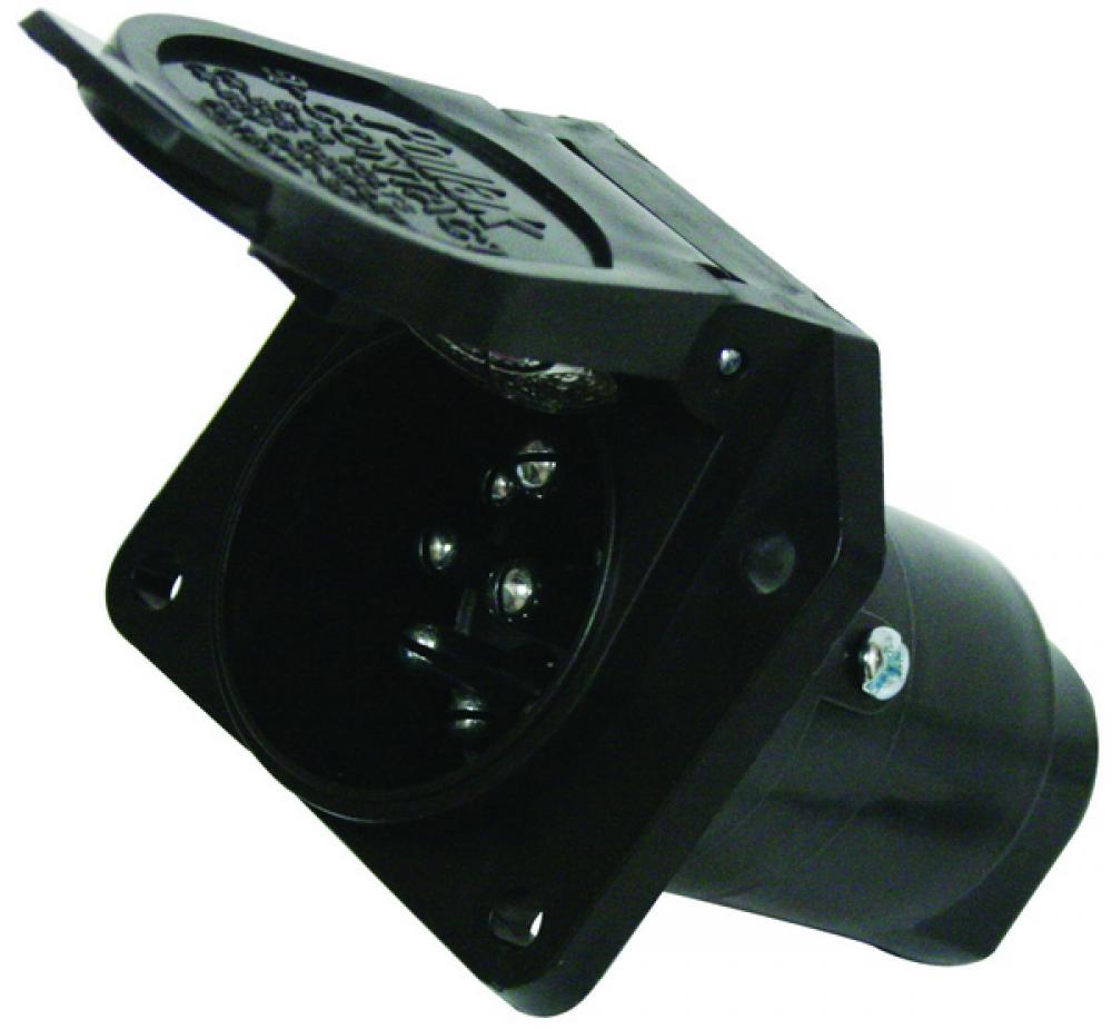 RV CONN 9POLE PLAS SCKT TOW-VEHICLE END