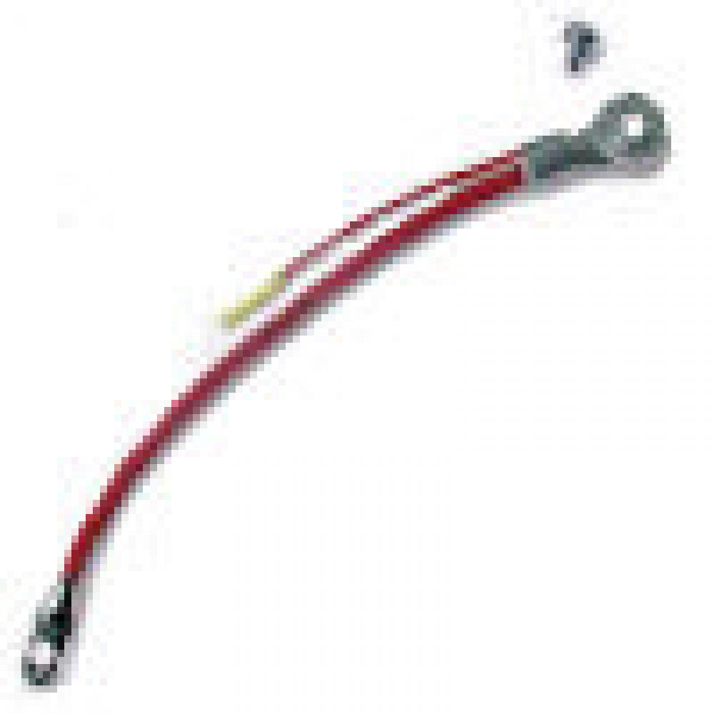 BATT CBL 4GA-SIDE TERM W/LEAD 20Inch RED