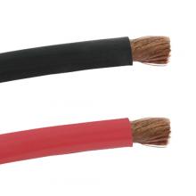 Techspan 669287 - CABLE BATTERY RUBBER 4/0GA BLACK 25FT [PREVIOUS P# 769286]
