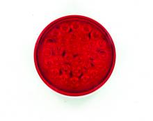 Techspan 735220 - LED LMP SLD RED S/T/T ROUND 4Inch 30-DIODES