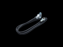 Techspan 767728 - BATT CBL 4GA-TOP POST NO LEAD 32Inch BLACK
