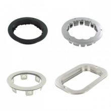 Techspan 709053 - FLANGE ONLY - OVAL CHROME ABS