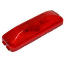 Techspan 735077 - LMP SLD MKR RED 2BULB RECT