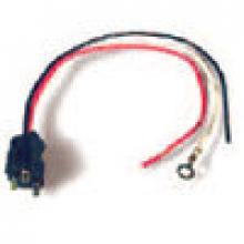 Techspan 764076 - PLUG STRAIGHT/DBL CONT W/9.5Inch LEAD