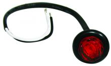 Techspan 712250 - LED ROUND COMPACT MRK LAMP RED