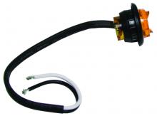 Techspan 712251 - LED ROUND COMPACT MRK LAMP AMBER