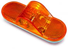 Techspan 735128 - LMP SLD DIR SIG AMB REF OVAL MID-TURN