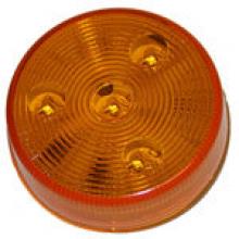 Techspan 735298 - LED LMP SLD MKR AMB ROUND 2-1/2Inch 4-DIODES