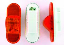 Techspan 735131 - LED LMP SLD DIR SIG AMB REF OVAL MID-TURN