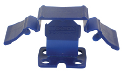 3/8&#34; to 1/4&#34; Tuscan Blue SeamClip™, 150/Box