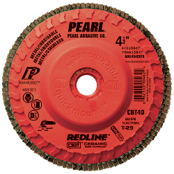 4-1/2 x 5/8-11 Redline™ CBT™ Maxidisc™ Trim Flap Discs, T-29, CBT60