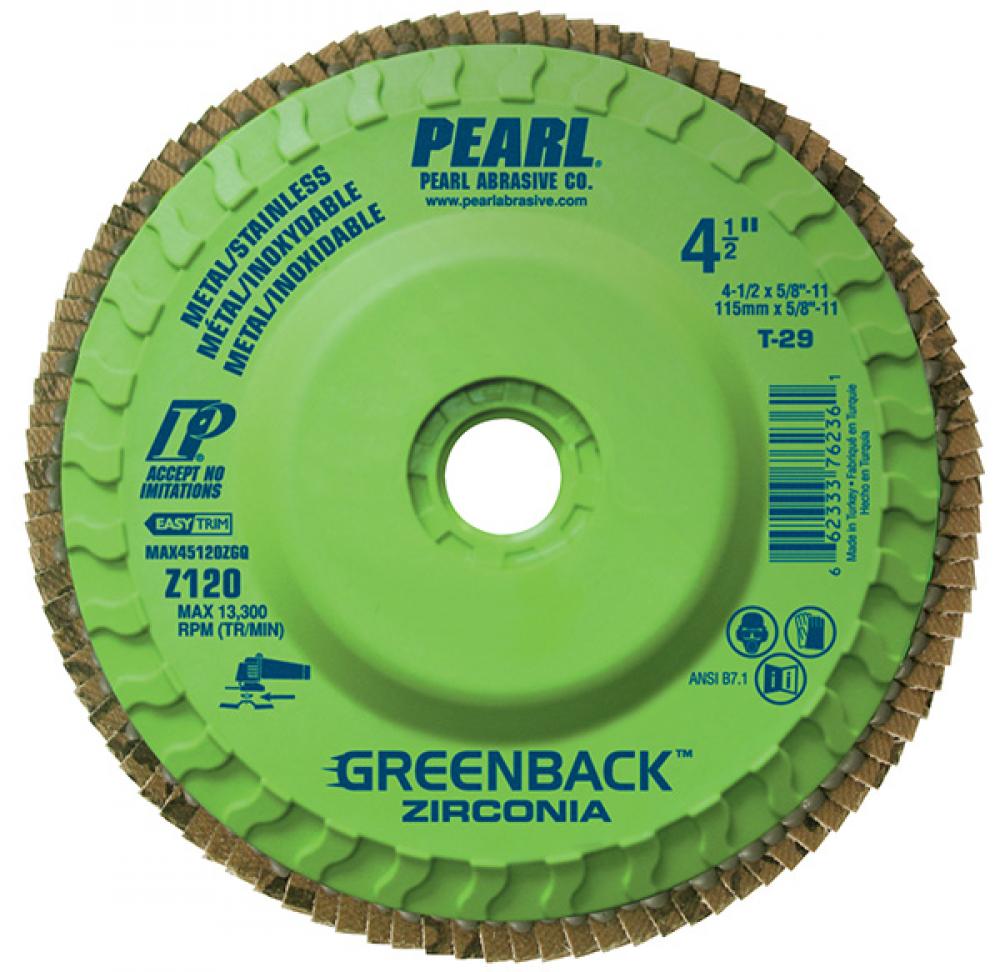 Greenback™ Zirconia Maxidisc™ Trimmable with 5/-11 QUICKMOUNT
