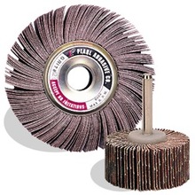 Pearl Abrasive Co. 1229 - 1 x 3/4 Aluminum Oxide Flap Wheels